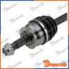 Demi-Arbre de Transmission droite pour FIAT | NPW-FT-069, 9S513B436AA